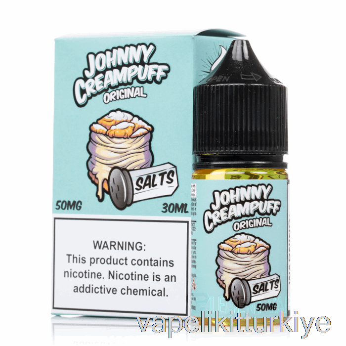 Vape Türkiye Orijinal - Johnny Creampuff Salts - 30ml 35mg